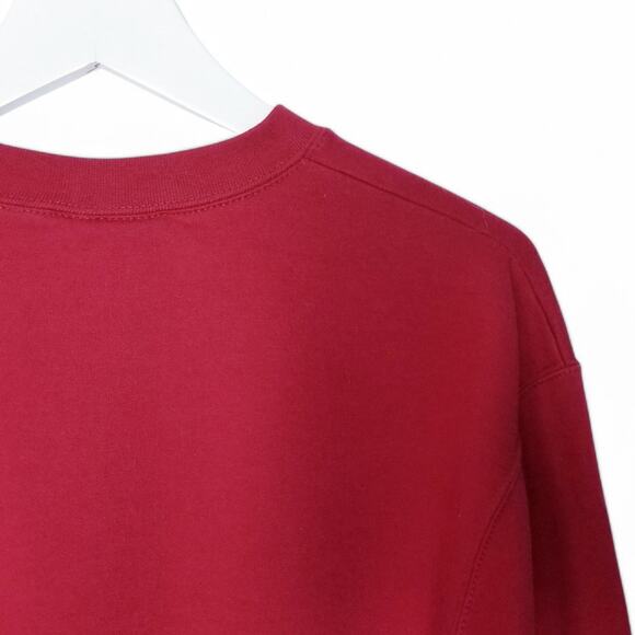 CHAMPION AUTHENTIC Arkansas Razorbacks Red 50/50 Pullover Sweatshirt - Medium - Picture 5 of 7